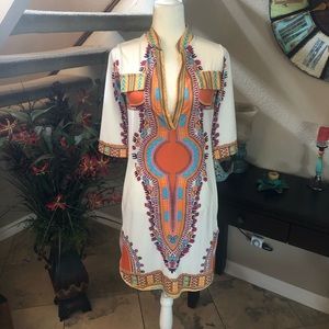 Fun Graphic Print Dress size Medium